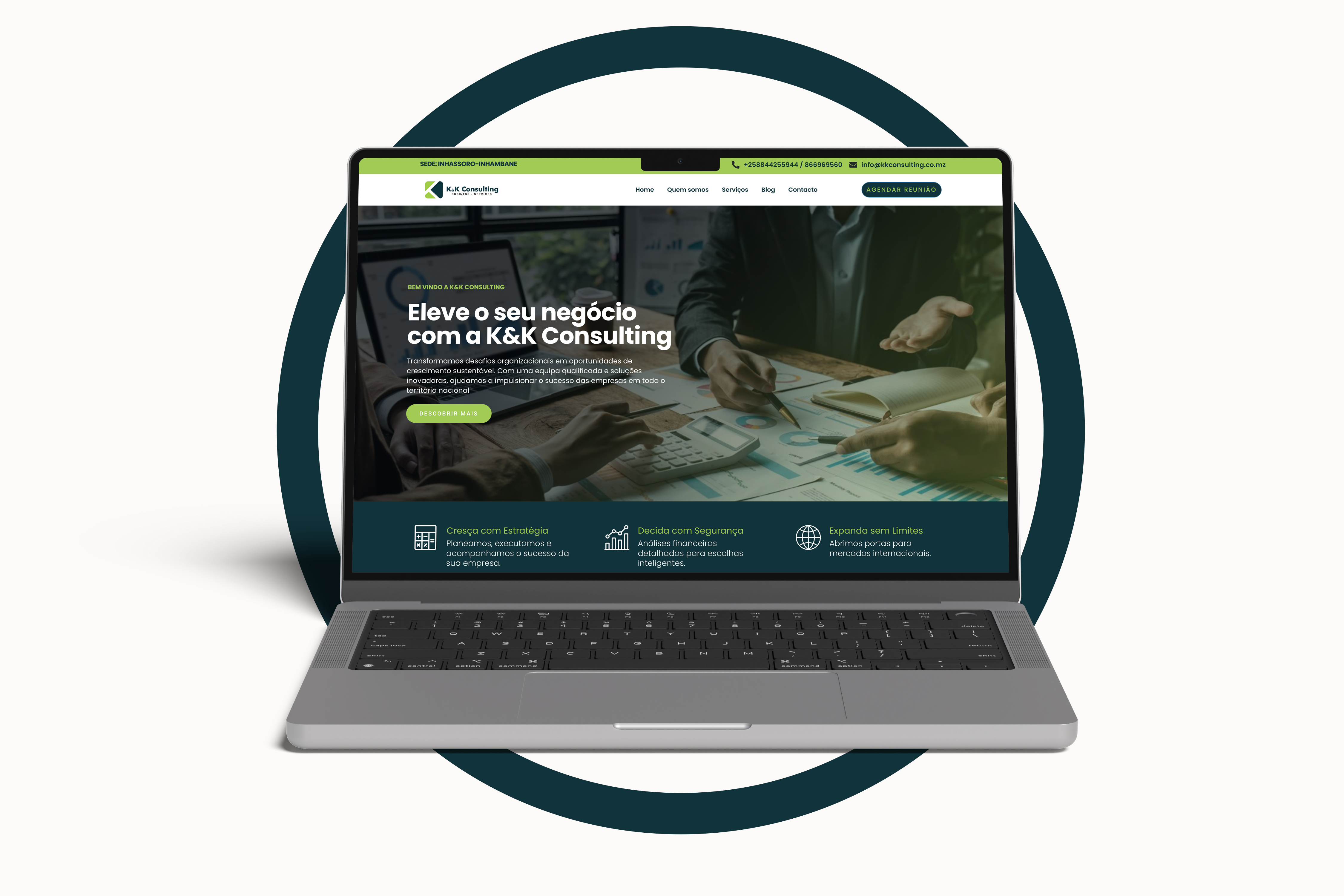 Website Empresarial para  K&K Consulting
