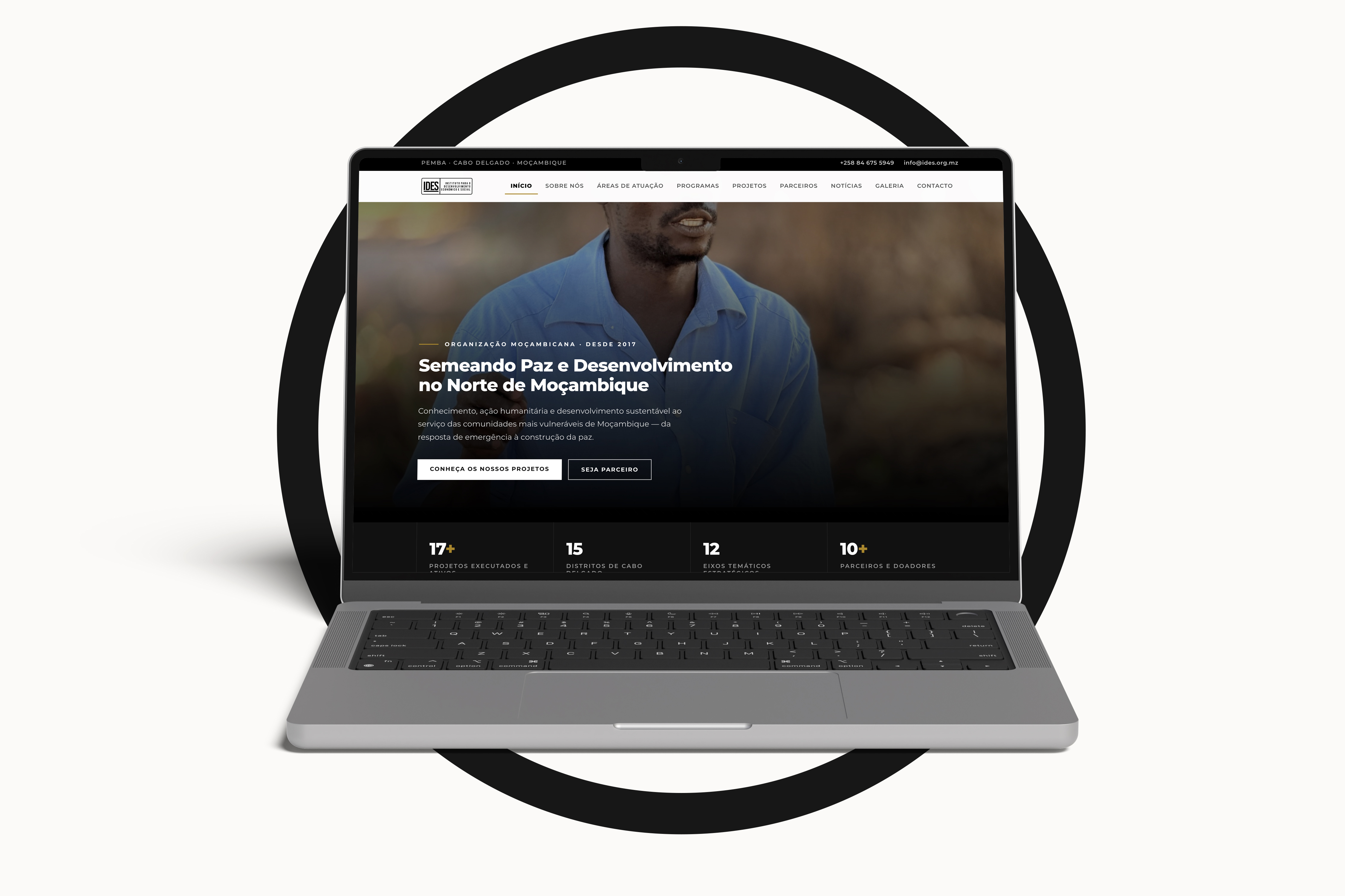 Website Institucional para IDES