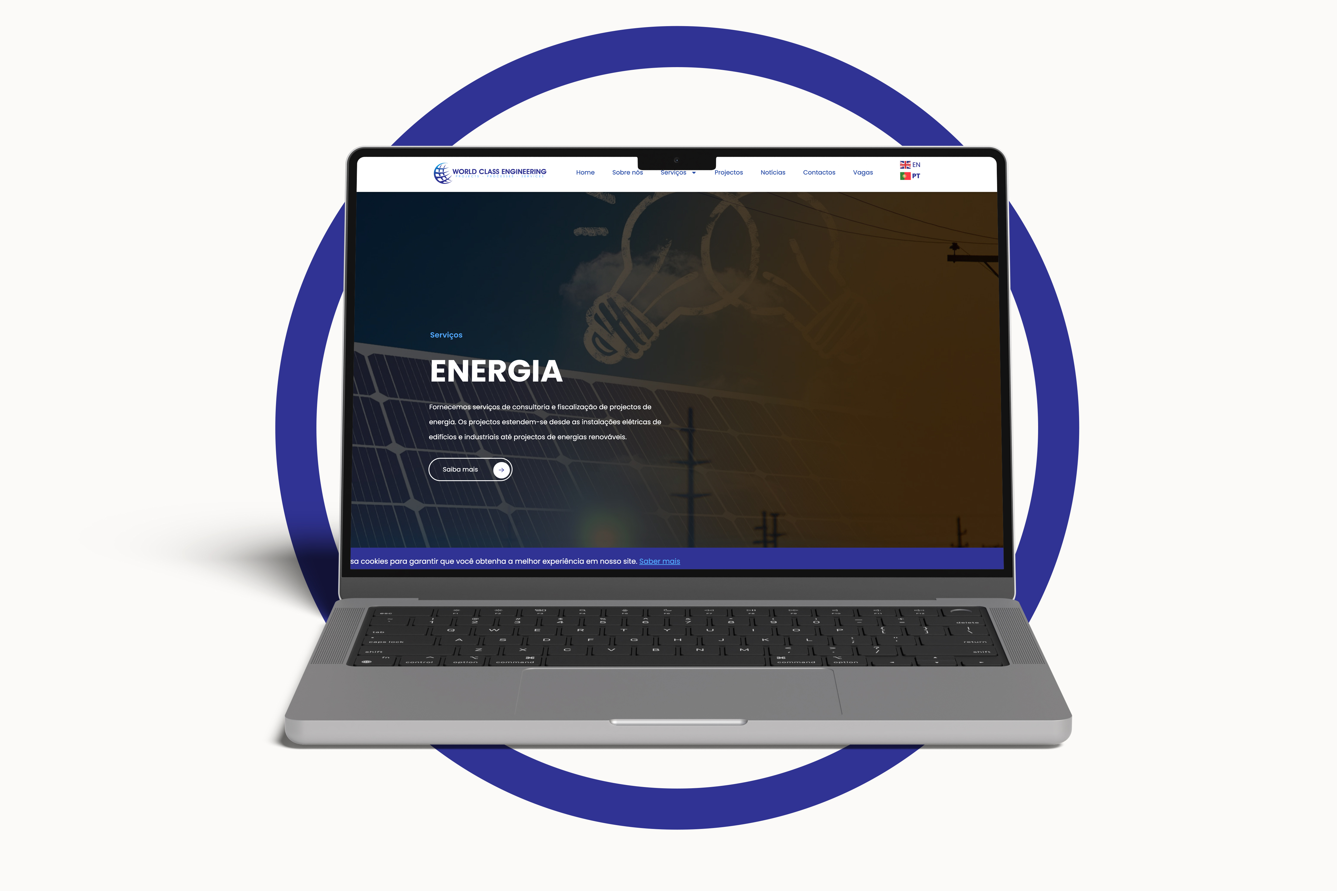 Website Empresarial para World Class Engineering